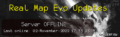 Real Map Evo Updates