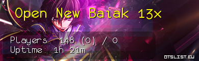 Open New Baiak 13x