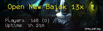 Open New Baiak 13x